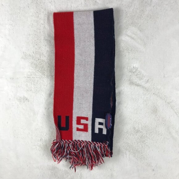 Vintage Knitmakers USA American Futbol Soccer Scarf - Picture 5 of 5